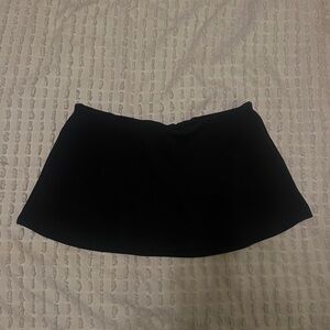 Elegant Black Mini Skirt for Women